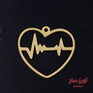 گردنبند ضربان قلب کد 101057