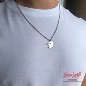 گردنبند نیمه صورت گم شده کد 101070