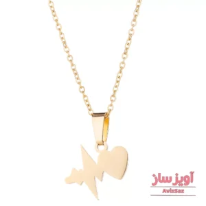 گردنبند ضربان قلب کد 101071