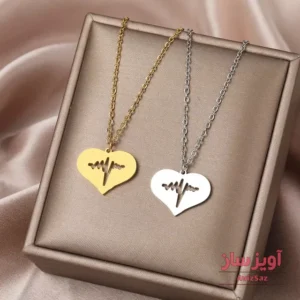 گردنبند ضربان قلب کد 101090