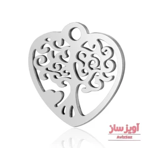 گردنبند قلب درخت کد 101091