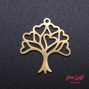 گردنبند قلب درخت کد 101092