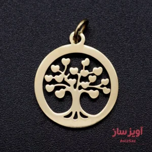 گردنبند قلب درخت کد 101093