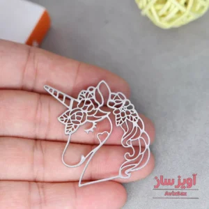 گردنبند اسب تک شاخ کد 101108
