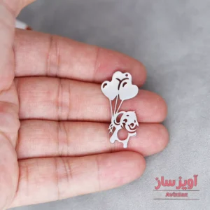 گردنبند بچه فیل و بادکنک کد 101121