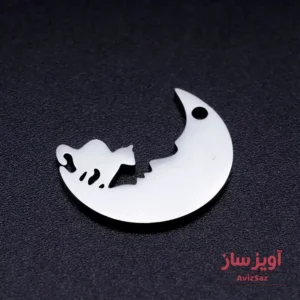 گردنبند گربه و ماه کد 101177