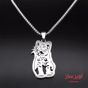گردنبند گربه واقعی کد 101194