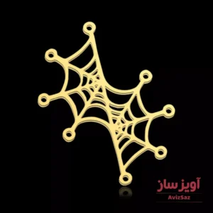 گردنبند تار عنکبوت کد 101208