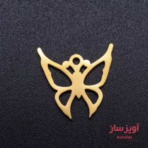 گردنبند پروانه کد 101216