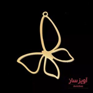 گردنبند پروانه کد 101217
