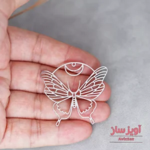 گردنبند پروانه کد 101233