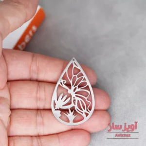 گردنبند پروانه و گل کد 101236