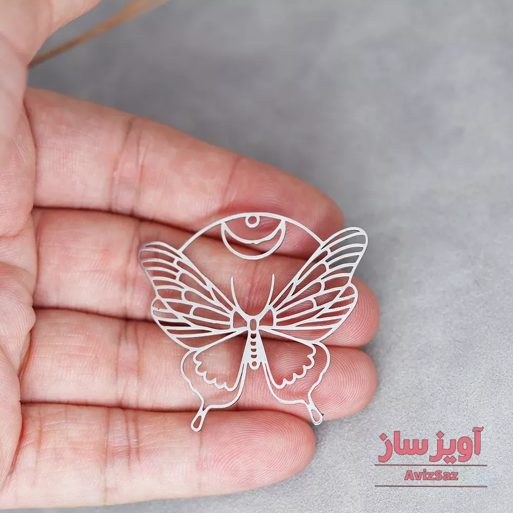 گردنبند پروانه کد 101238