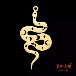 گردنبند مار کد 101292