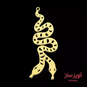 گردنبند مار کد 101298