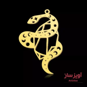 گردنبند مار کد 101299