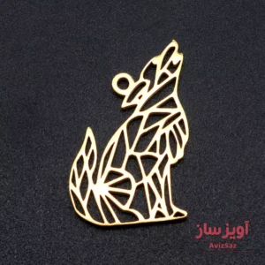 گردنبند گرگ کد 101327