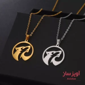 گردنبند گرگ کد 101328