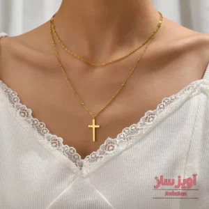 گردنبند صلیب کد 101382
