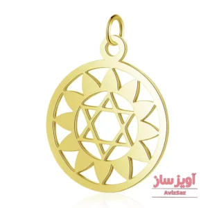 گردنبند ستاره داوود کد 101388