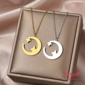 گردنبند ماه و ستاره کد 101490