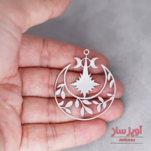 گردنبند ماه و ستاره کد 101496