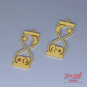 گردنبند نماد زمان و ماه کد 101527