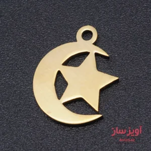 گردنبند ماه و ستاره کد 101555