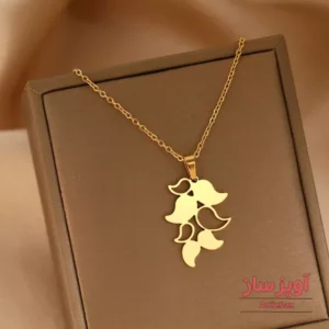 گردنبند برگ کد 101602