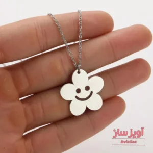 گردنبند گل فانتزی و لبخند کد 101672