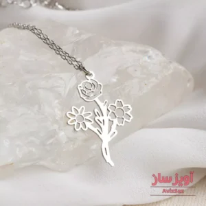 گردنبند دسته گل کد 101675