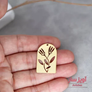 گردنبند گل لاله کد 101703