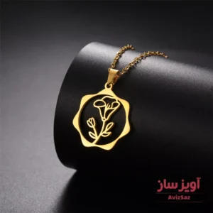 گردنبند گل پیچک (گل صبح) کد 101704