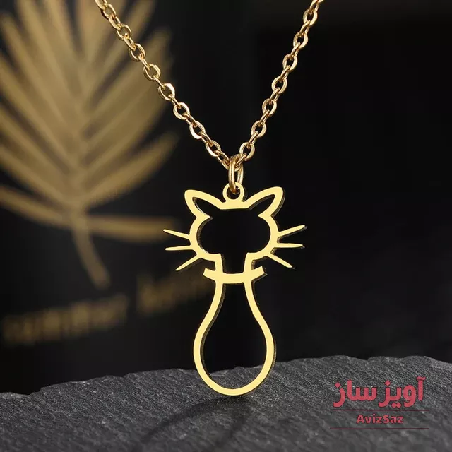 گردنبند گربه سیبیلو کد 101783
