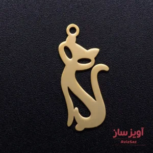 گردنبند گربه فانتزی کد 101786
