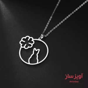 گردنبند گربه فانتزی کد 101790