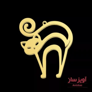 گردنبند گربه فانتزی کد 101793