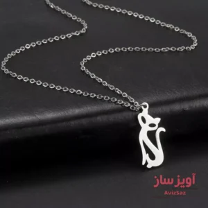 گردنبند گربه فانتزی کد 101797