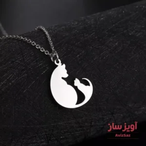 گردنبند گربه فانتزی کد 101798