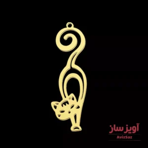 گردنبند گربه فانتزی کد 101802