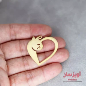 گردنبند کیتی و قلب کد 101812