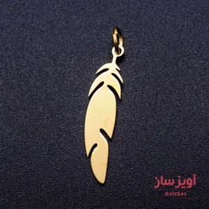 گردنبند پر پرنده کد 101833