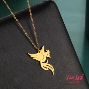 گردنبند ققنوس کد 101847