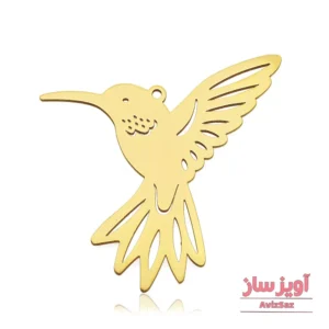 گردنبند پرنده مرغ مگس خوار کد 101884
