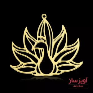 گردنبند طاووس کد 101901