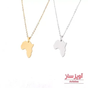 گردنبند قاره آفریقا کد 101926