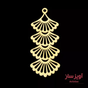 گردنبند جینکوبیلوبا کد 101930