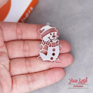 گردنبند آدم برفی کریسمس کد 101939