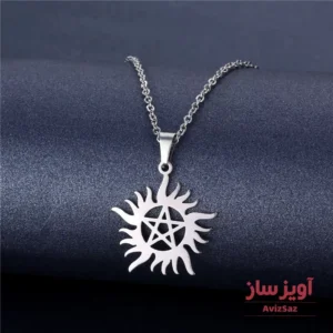 گردنبند ستاره پنج پر کد 101985
