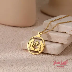 گردنبند نماد زودیاک ماه خرداد کد 102011